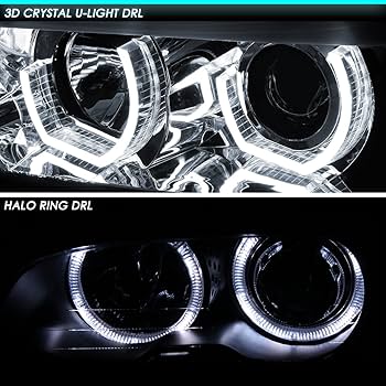 smile Amazon.com: DNA MOTORING Pair Headlights Compatible with 06